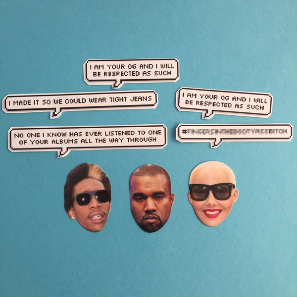 Kanye West, Wiz Khalifa Kanye West, Wiz Khalifa